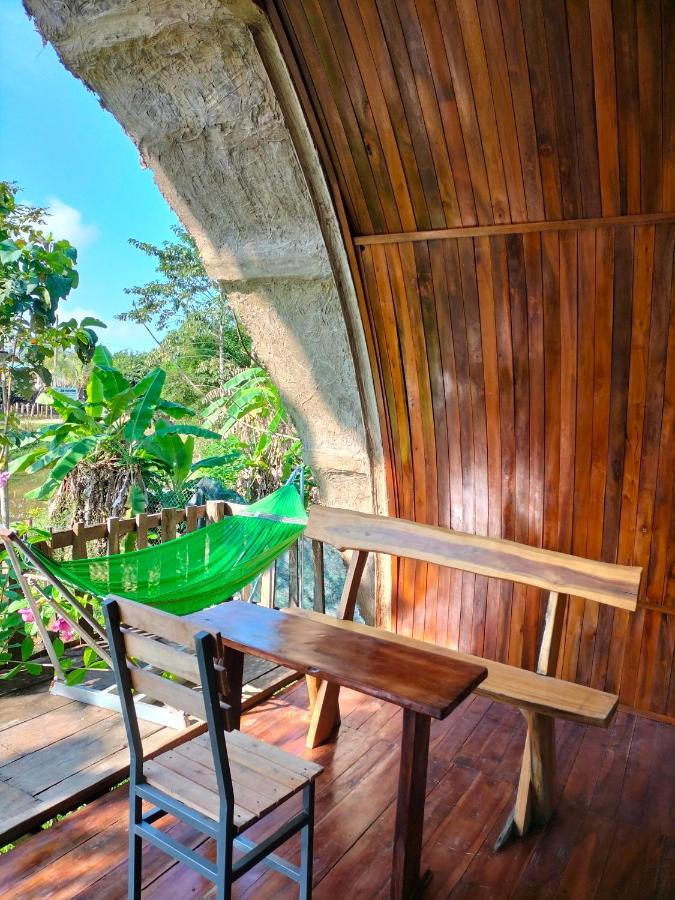 Rice Straw Green Lodge- Resort Quan Tom Екстериор снимка