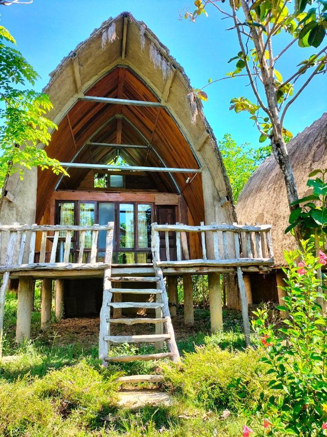 Rice Straw Green Lodge- Resort Quan Tom Екстериор снимка