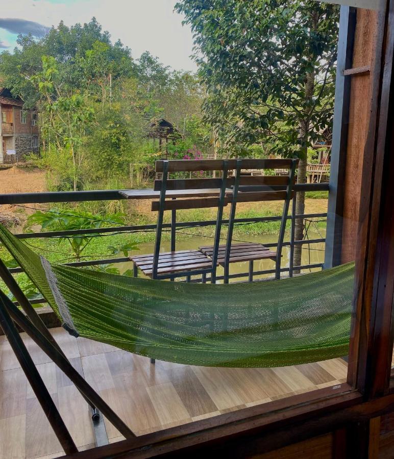 Rice Straw Green Lodge- Resort Quan Tom Екстериор снимка
