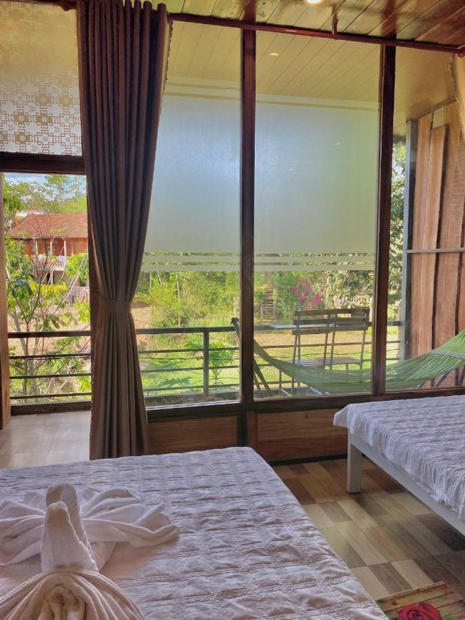 Rice Straw Green Lodge- Resort Quan Tom Екстериор снимка