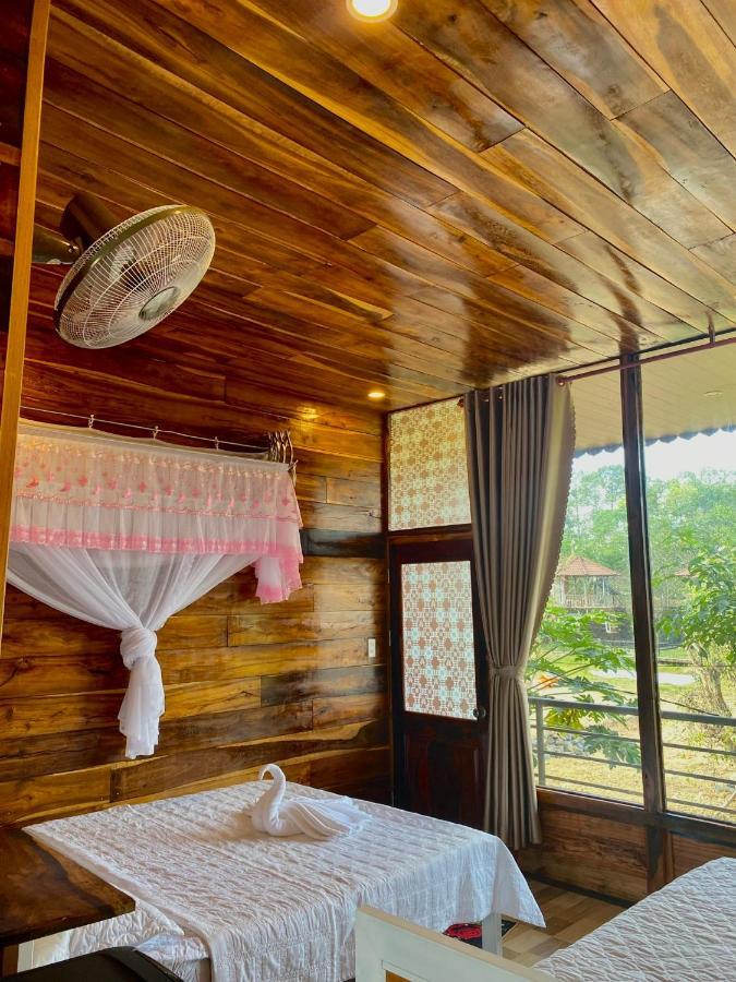 Rice Straw Green Lodge- Resort Quan Tom Екстериор снимка